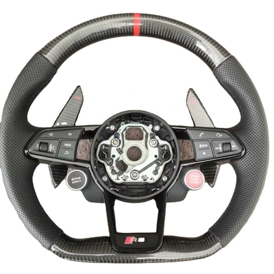The steering wheel made in China is suitable for Au-Di carbon fiber version 4