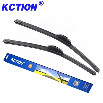 100% Inch 14-28 Car Windshield U J-hook Universal Auto Side Frameless Universal Pin Soft Wiper Blade